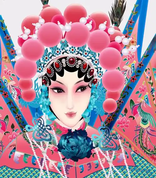 武旦刀马旦京剧人物戏曲人物