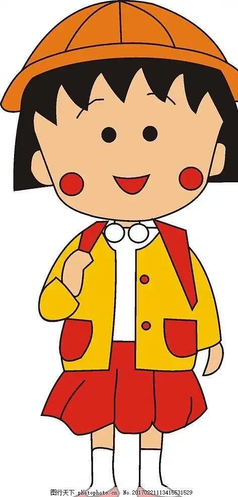 樱桃小丸子卡通人物手抄报 动物手抄报-蒲城教育文学网