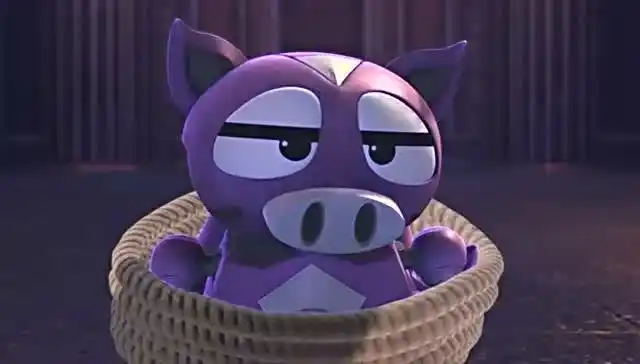 快乐酷宝浣熊酷宝让原本改邪归正的波库猪恢复了邪恶