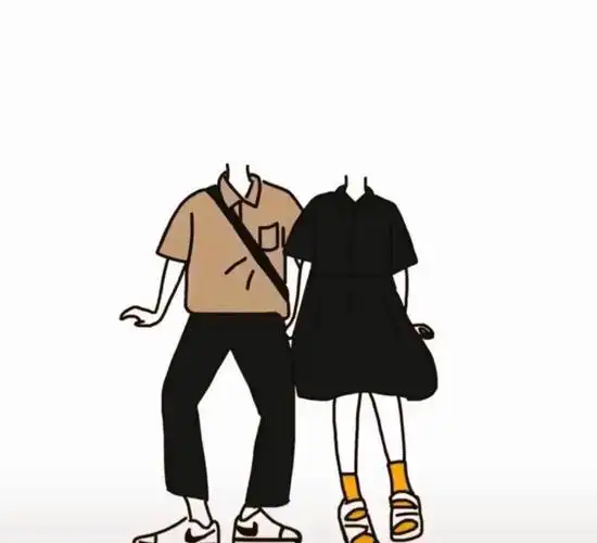 抖音情侣抠图素材p头素材汇总大全