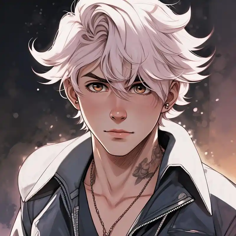 这些粉毛动漫男性角色头像真是太帅了!你喜欢哪一个呢?快来告诉我吧!