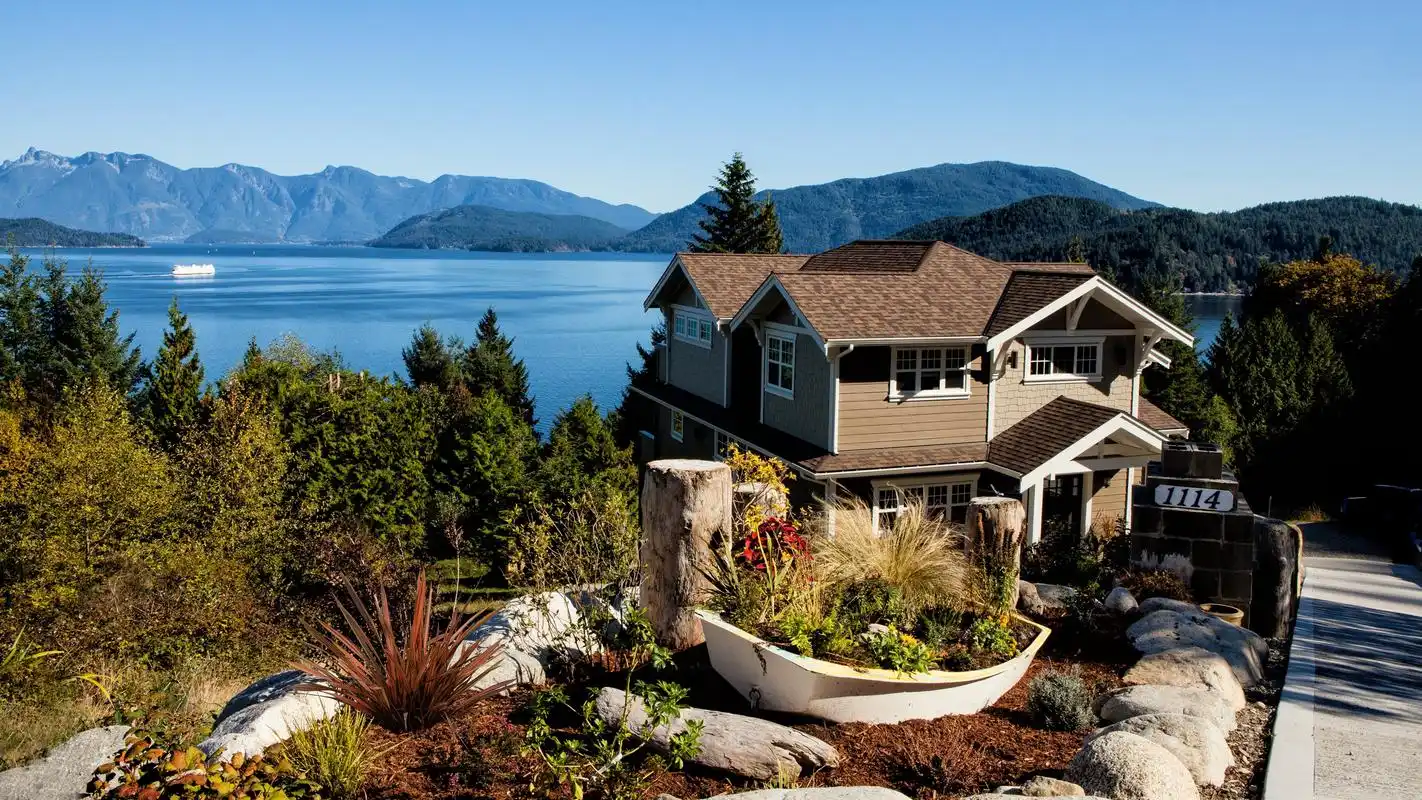 电脑壁纸 风景 郊区乡村特色别墅