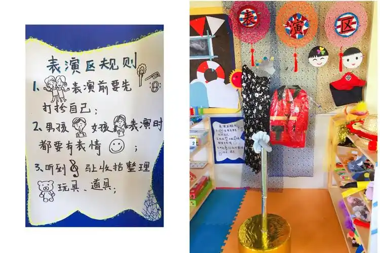 精博士幼儿园蕾蕾一班区角活动表演区《我是小明星》掠影