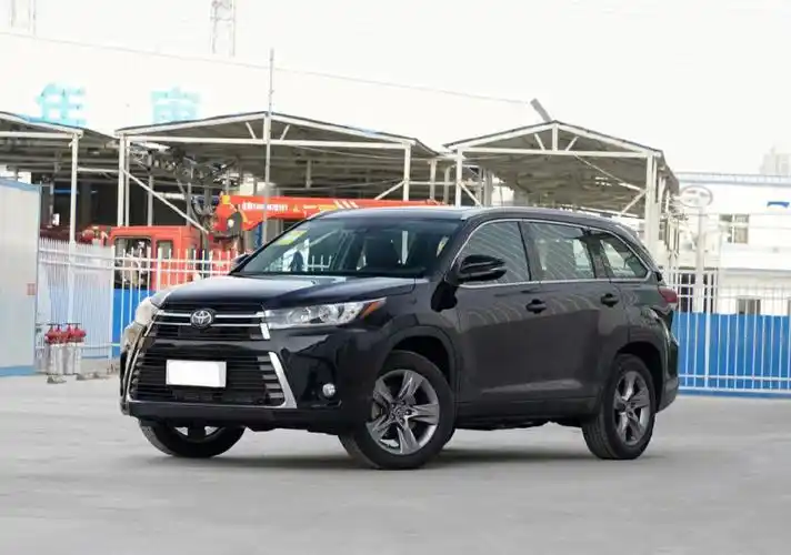 丰田汉兰达21款四驱顶配黑黑现货