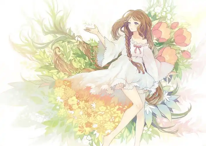 日站搜集-动漫美少女高清画集★【新浪微博:高清无水印iphone萌壁纸