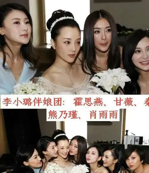 所以刘诗诗伴娘团全是步步惊心的人诶!