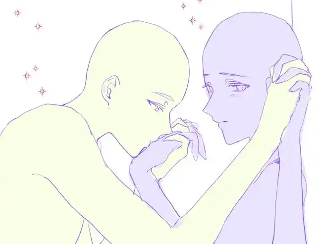 【板绘线稿】"喂!你注意点,那边有人!"——「双人… - 半次元 - acg爱