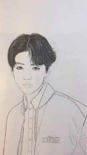 画画原来如此简单#我会一直守护你,陪你一起走下去,加油#王俊凯#画画