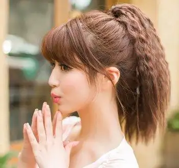 玉米须专用烫发夹板 女生永久性玉米须卷发发型