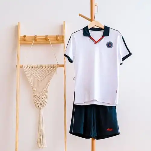 揭阳市城镇墩南小学生校服夏装纯棉短袖短裤夏季校服