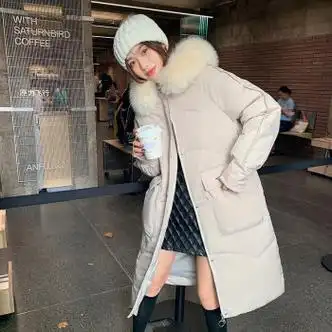 品抉超大码女装300斤新款肥胖羽绒服大码羽绒服女200斤显瘦短款胖妹妹