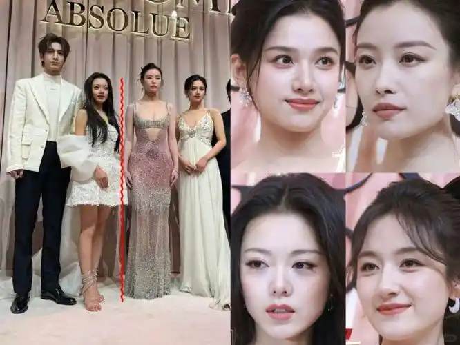 倪妮##赵今麦##张婧仪#混娱乐圈身高太重要6015单看还好,但一