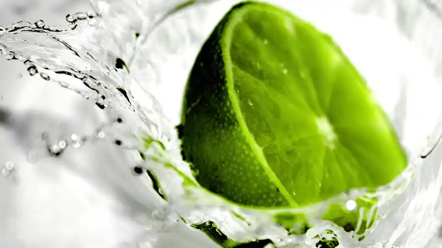 青柠清爽简约小清新写真,果蔬-回车桌面