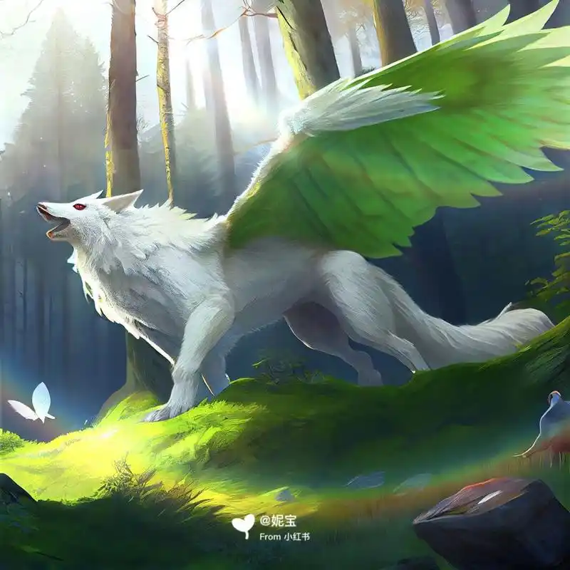 其中多文贝,有兽焉,曰天狗,其状如狸而白首,是御凶的吉兽.