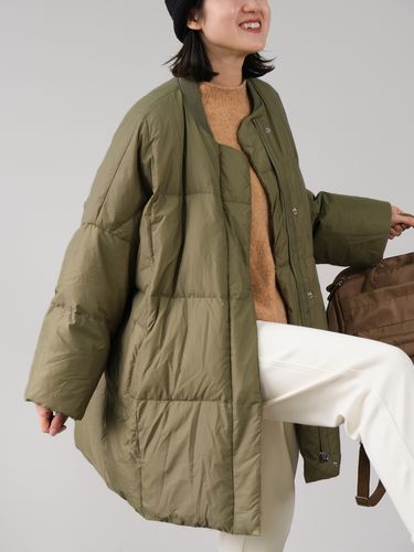 远家90白鸭绒中长羽绒服棒球领休闲保暖外套冬y-127限量