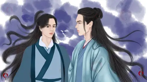 山河令 温客行 周子舒 同人|插画|商业插画|画画的萍萍 - 原创作品