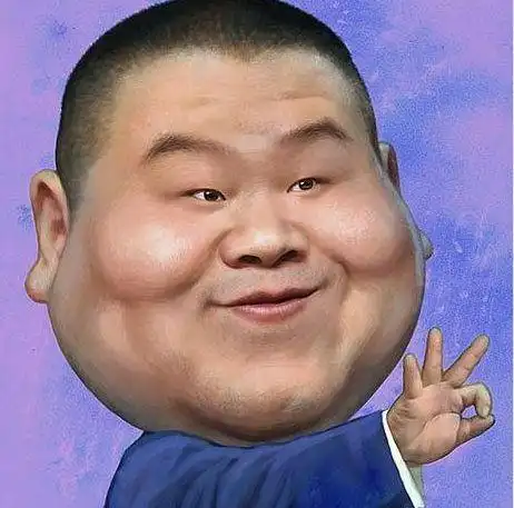 漫画版的明星,小岳岳最好认,最后一个好帅你能认出几个呢?