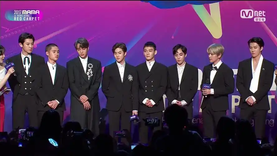 exo1217mama颁奖典礼全网最清