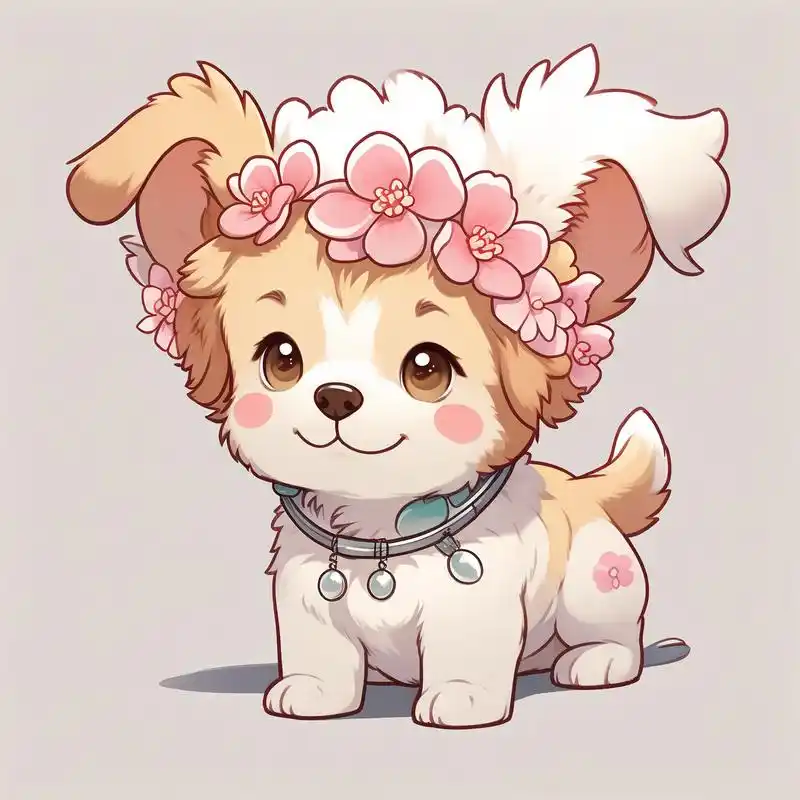 属狗女生必备98可爱小狗微信头像 汪汪!