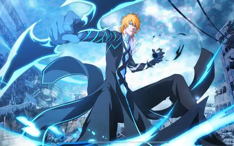 死神勇敢灵魂原创角色黑崎一护灭却师之力融合状态实战