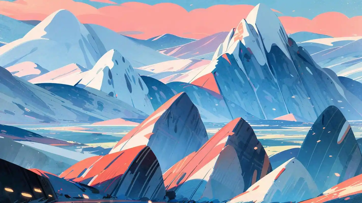 92高清风景插画壁纸精选99 探索自然之美,一组高清风景插画壁纸等