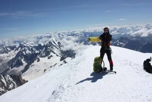 刃脊探险员工李琳成功登顶勃朗峰! - 第1页 - 山伍成群 - 8264户外
