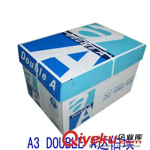办公用纸 进口a3纸 double a达伯埃80克a3复印纸 足500张/包