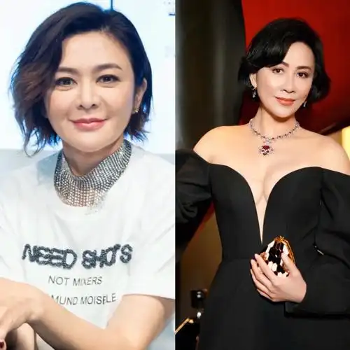 你们有没有发现刘嘉玲又年轻了,但关之琳却在臃肿的道路上越走越远,两