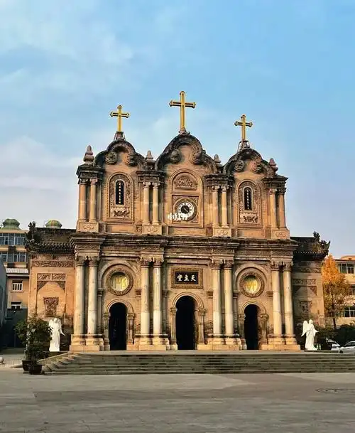 中国最美十大教堂之一,西安五星街教堂_景点_教堂_天主教西安总教区