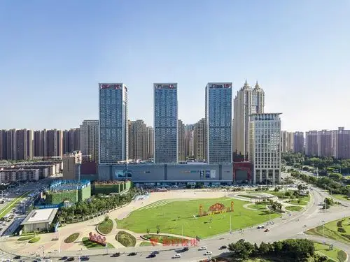 航拍建筑摄影沈阳万达广场-专业建筑摄影师