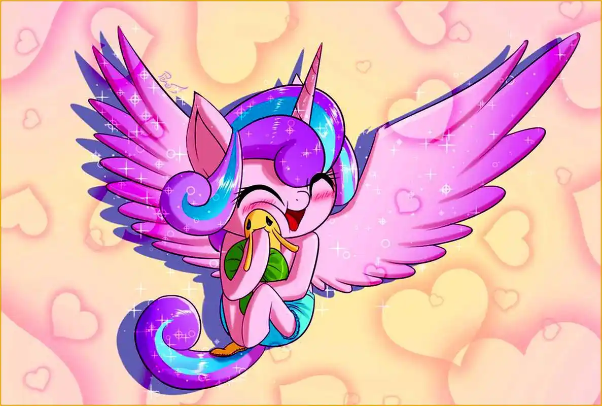 小马宝莉:血统还是天赋?刚出生的风雪之心,是小玛利亚的天角兽