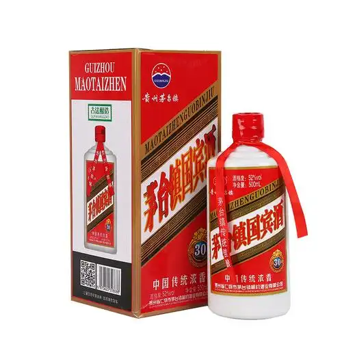 茅台镇国宾酒 浓香型白酒 52°白酒 500ml 白酒 国宾