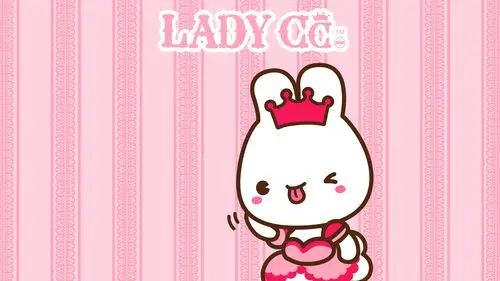 简约风格ladycc可爱卡通系列电脑桌面壁纸第二辑-卡通动漫-壁纸下载-