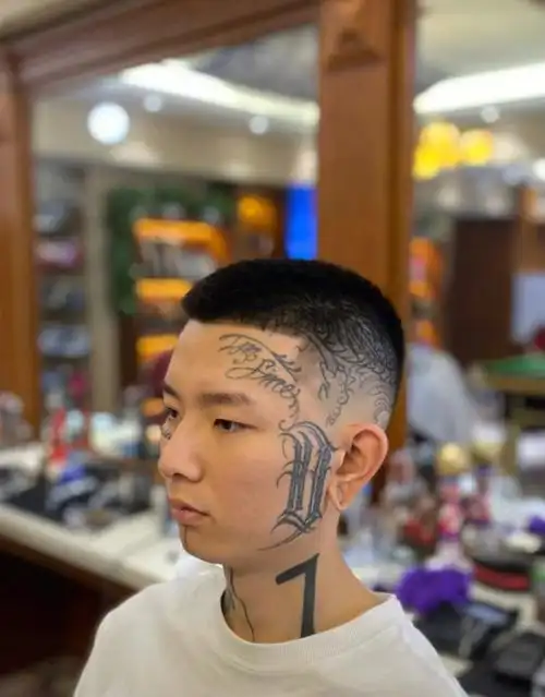 男士必剪的一款发型寸头