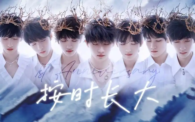 时代少年团一周年用尽我的一切奔向你不慌不忙按时长大成长向