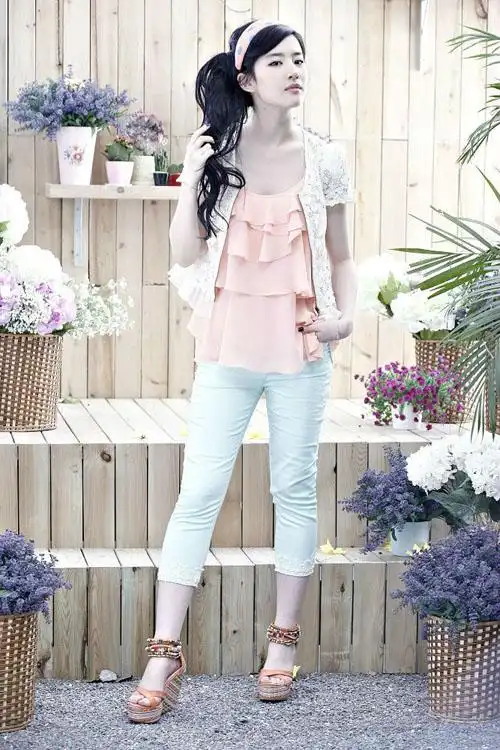 刘亦菲代言卓多姿2013夏装广告 卓多姿连衣裙2013夏款女装