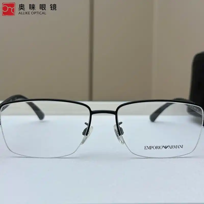 armani 92 商务休闲男士半框眼镜.96【时尚品位,细 - 抖音