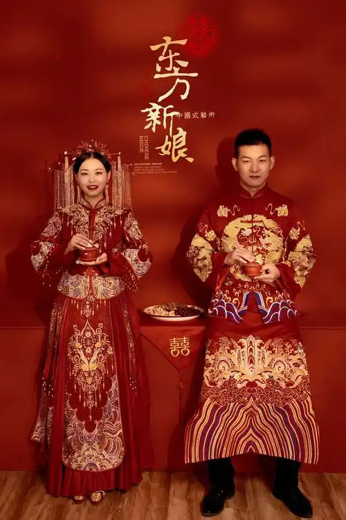 摄影师刘栋的婚纱摄影作品《中式秀禾服@客照》