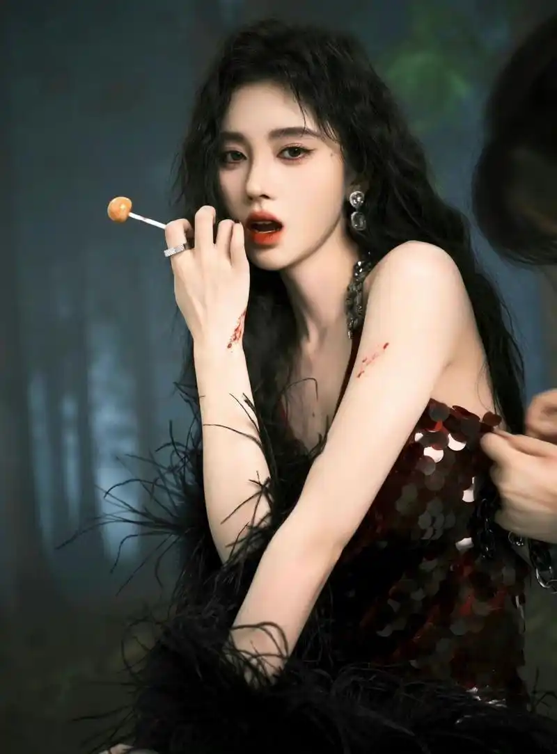 鞠婧祎高清照片