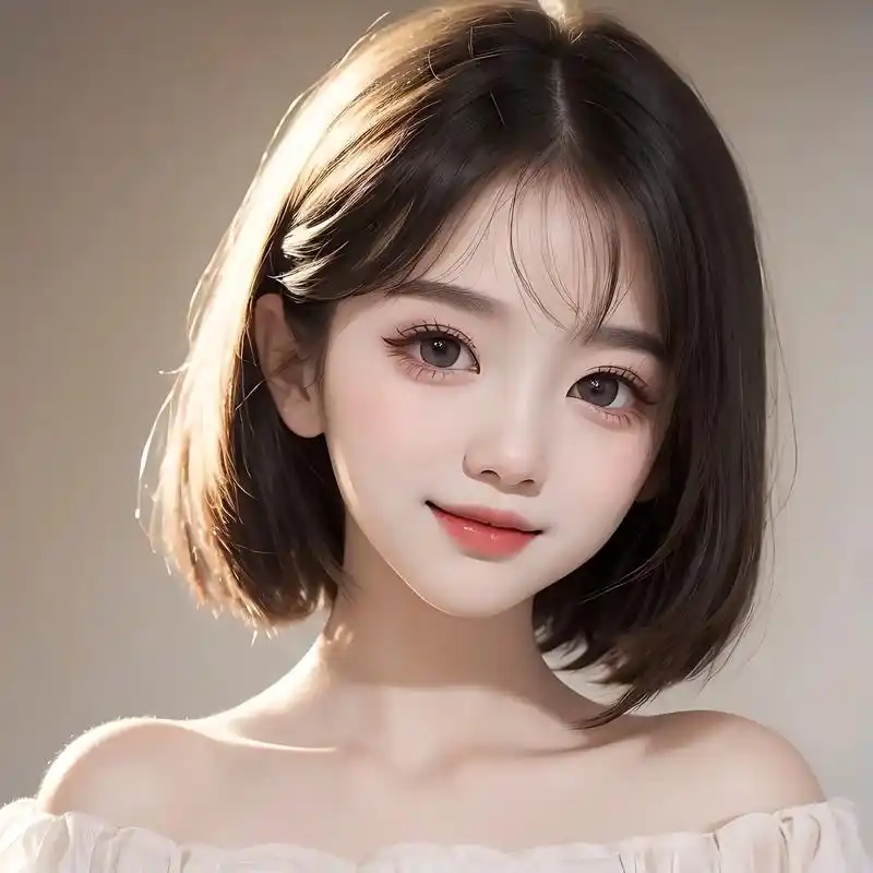 清新短发小姐姐头像.#女生头像 #温柔女头  #图文伙伴计划 - 抖音