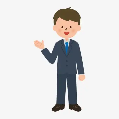 卡通小人图片卡通人物男人商务人士手绘小人