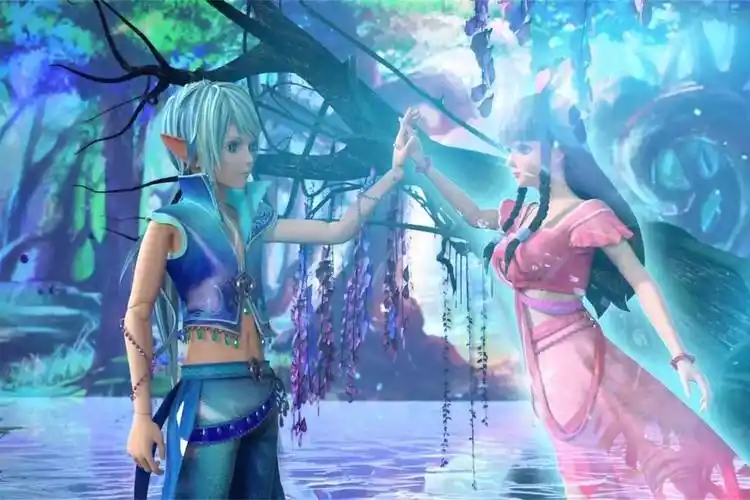 精灵梦叶罗丽王默和罗丽单独聊天那会水王子去哪里了