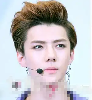 2,凌乱狼奔头发型 潮流指数