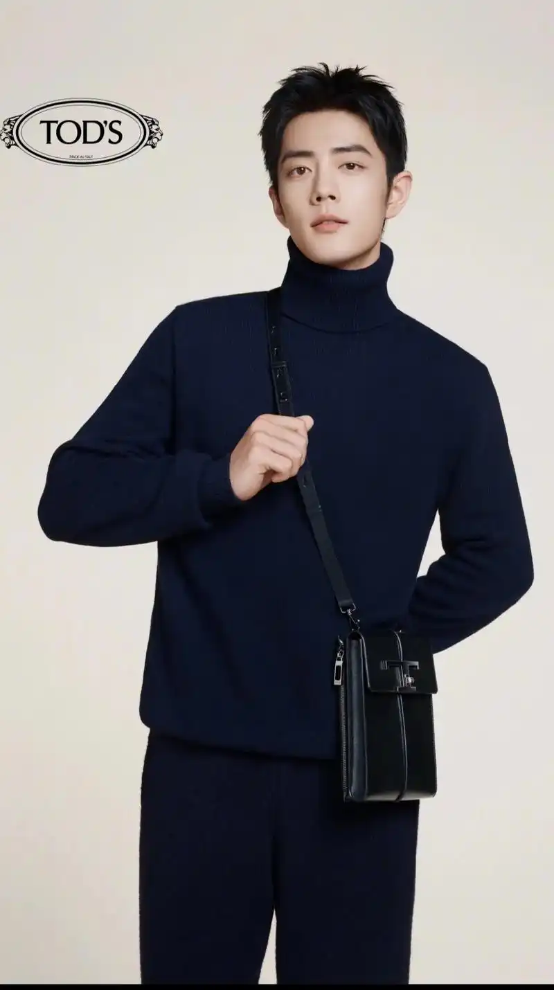 tods品牌代言人肖战  只要你平安快乐就好!好梦晚安#日 - 抖音