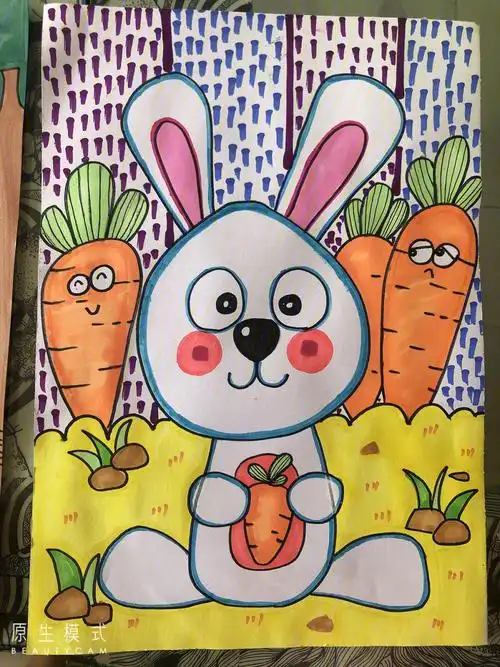 5678910岁儿童卡通简笔画马克笔