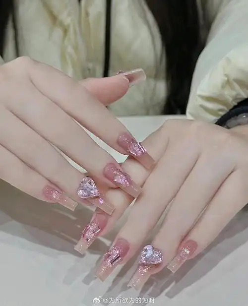 适合夏天的仙女美甲,清新又温柔,最适合小仙女们