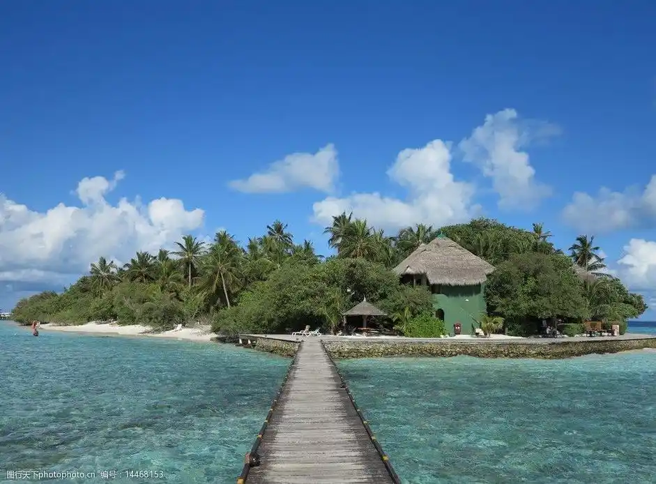 马尔代夫小岛图片