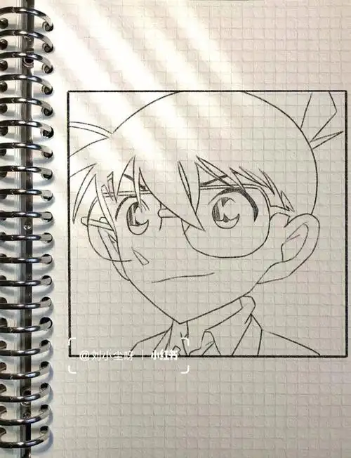 出门踏秋去 #笔记灵感  #绘画教程  #名侦探柯南  #绘画  #动