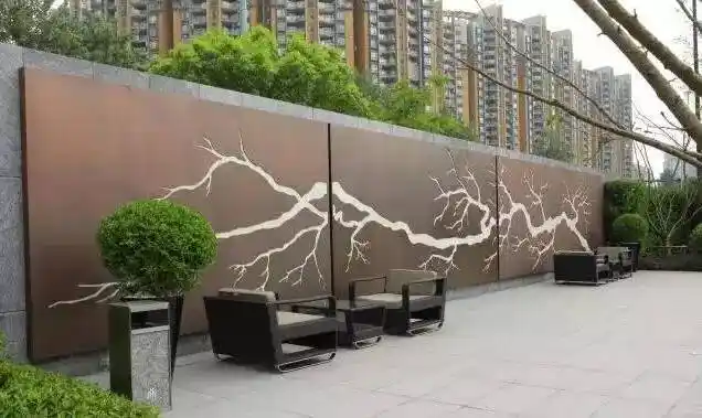 精选景墙设计 · 实景图