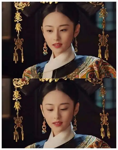 如懿传中的旗头造型李沁周迅童瑶谁最美